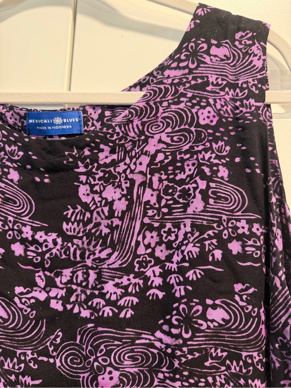 Mexicali Blues Purple Floral-Print Sleeveless Tank Top